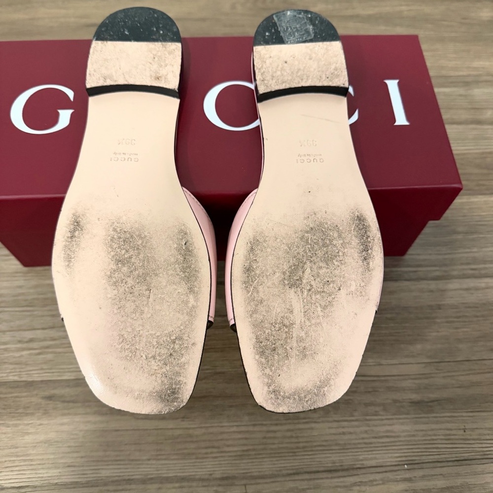 Gucci slide sandal with Interlocking G - Picture 4 of 7